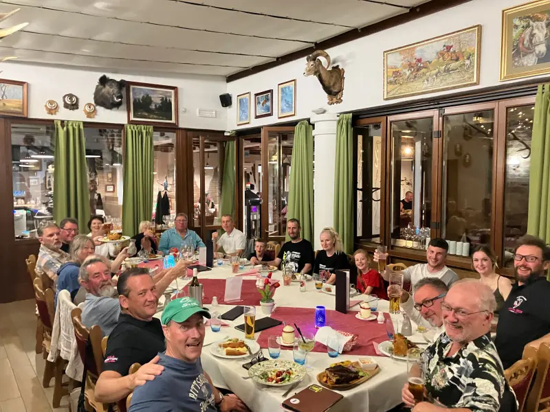(ID: 25008) Closing dinner at traditional Hungarian restaurant