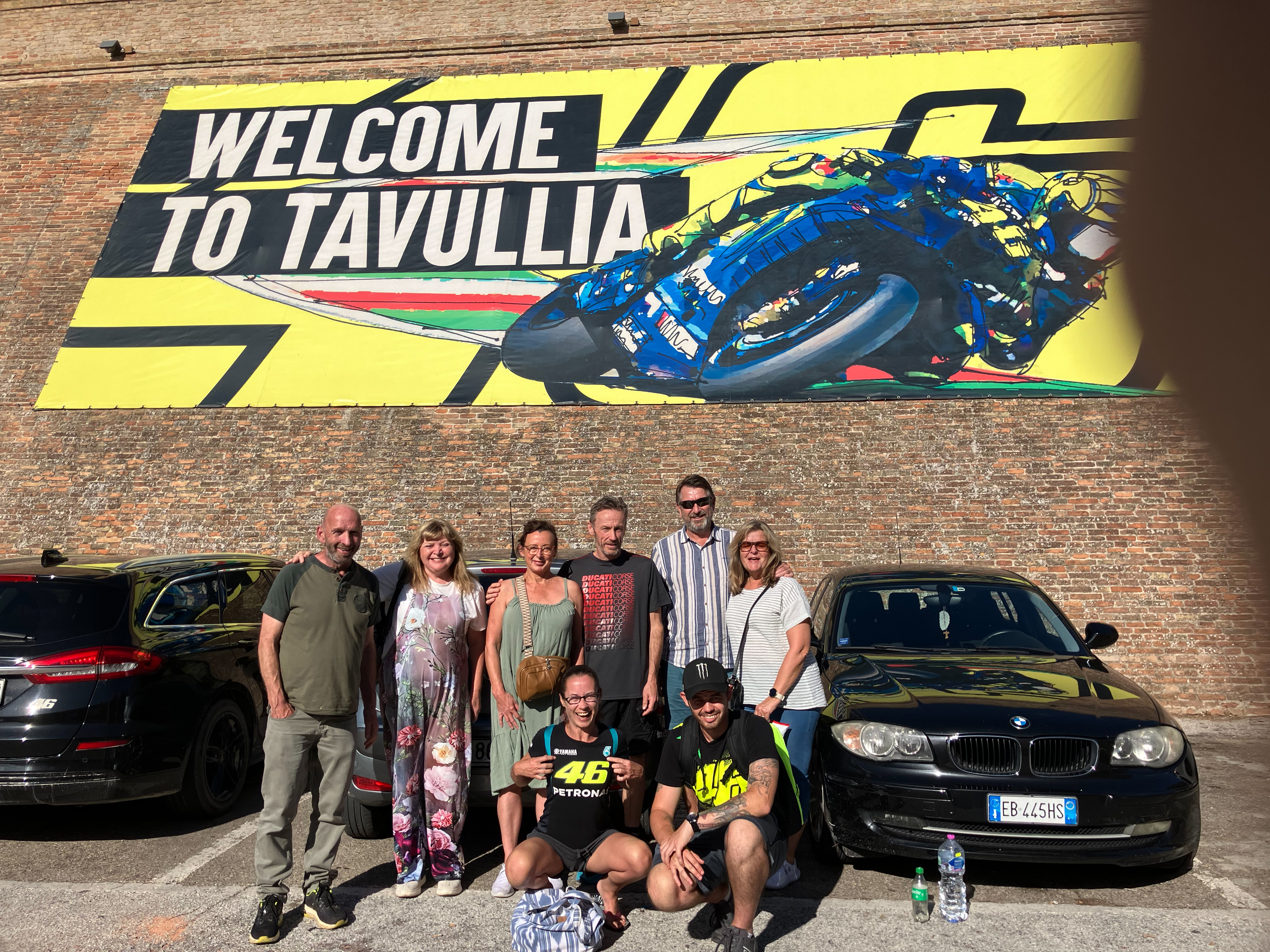 Monday we do our famous Ducati factory tour, with visit to Ducati museum, lunch, and a jaunt to Tavullia to soak up some of the Rossi atmosphere. A lovely relaxed day..  Sorry we can't provide pictures inside the factory!