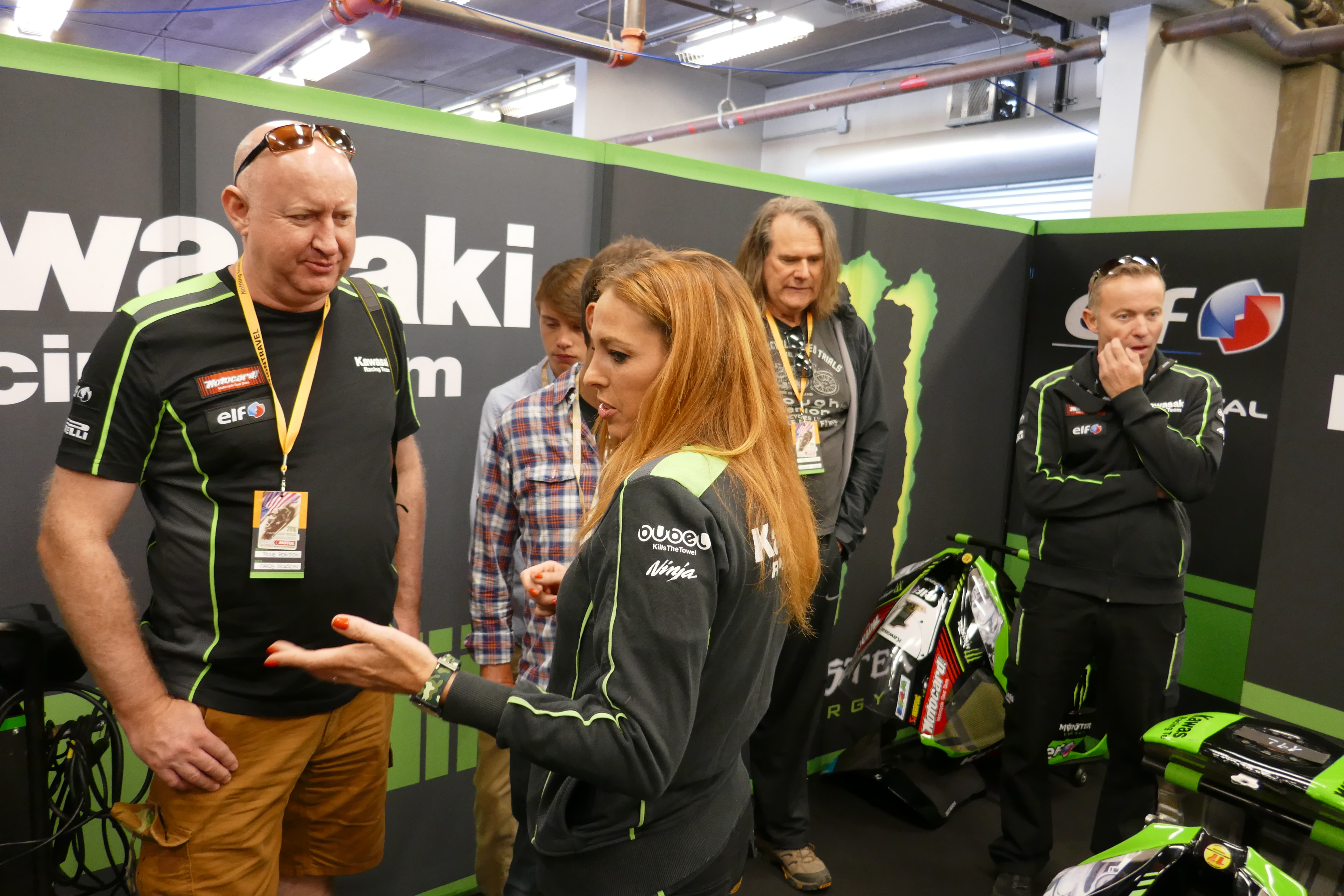 Kawasaki garage tour