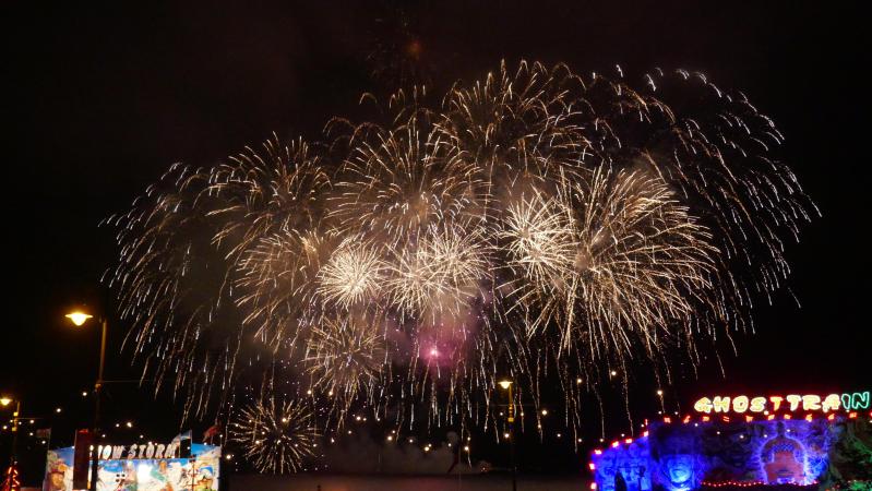 (ID: 16352) Fireworks viewed outside our 4* Hotel - the Sefton.  You will be part of the celebration!