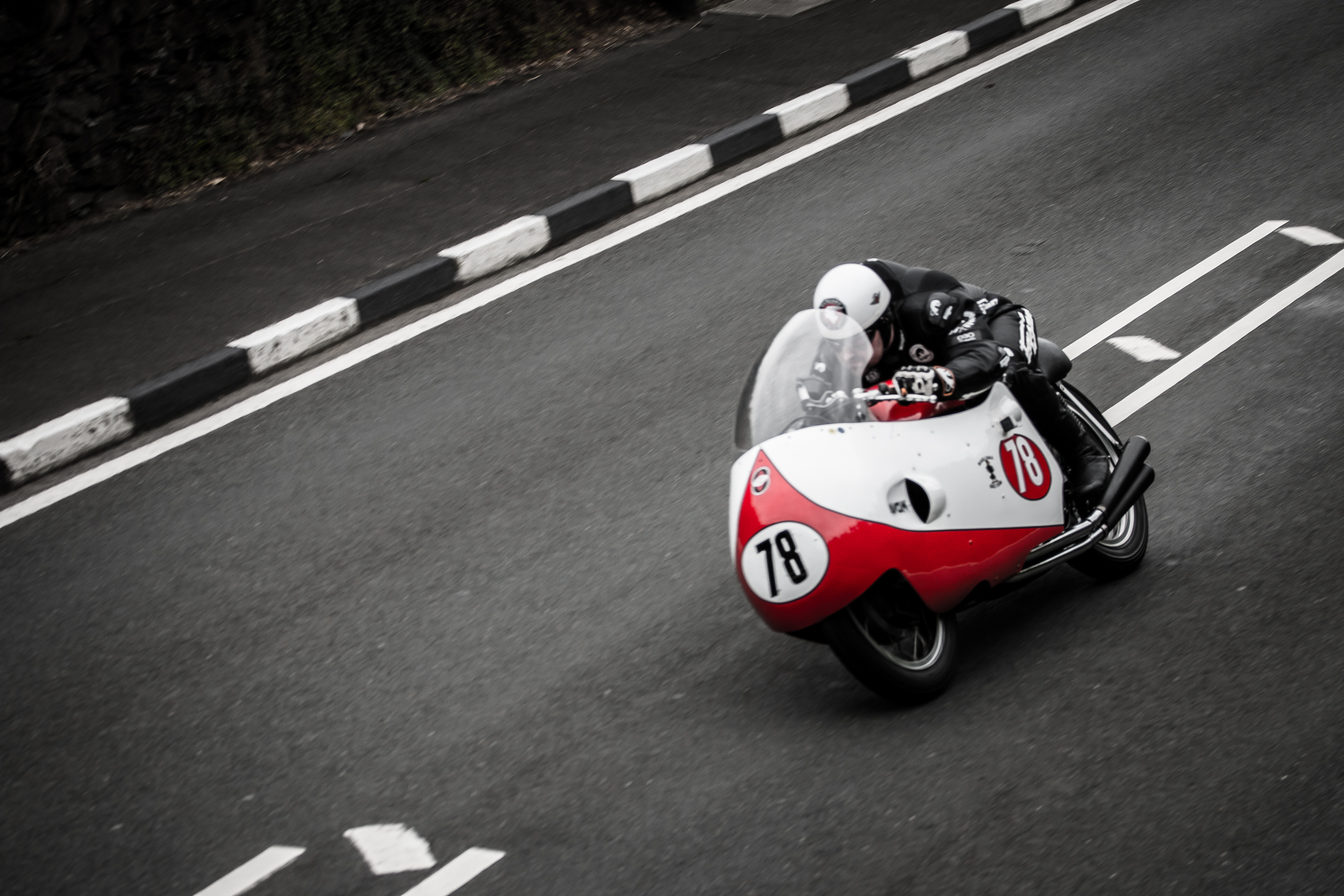 As in the TT, you can see the bikes up close and fast! 120mph feels just as thrilling as 135!