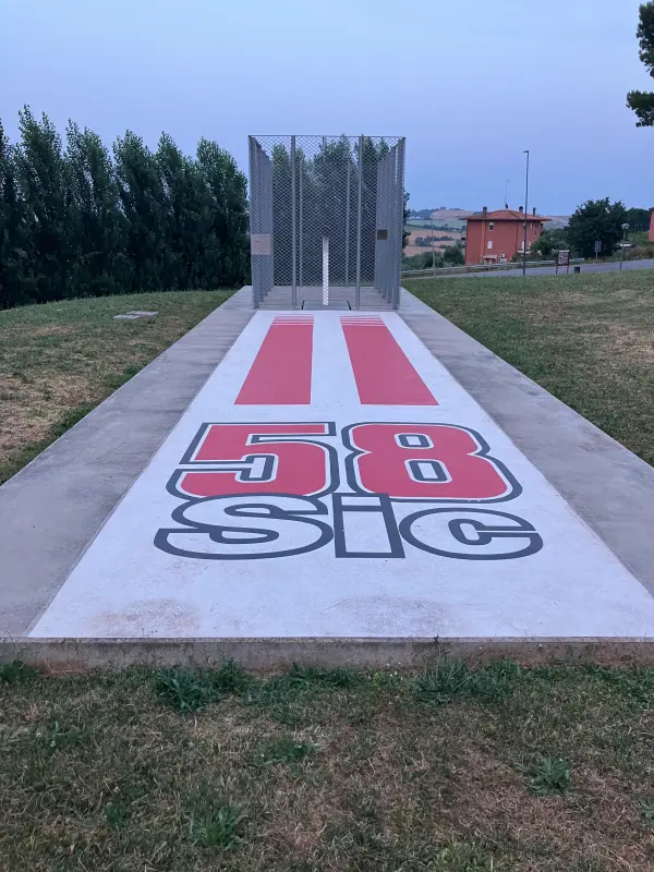 [ID: 24153] Marco Simoncelli monument (credit: Pole Position Travel)