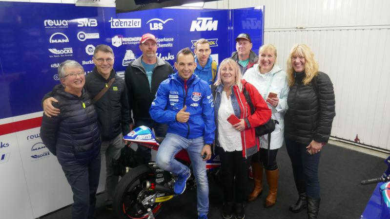 (ID: 19642) Pole Position Club members getting private garage tour from Jakub 