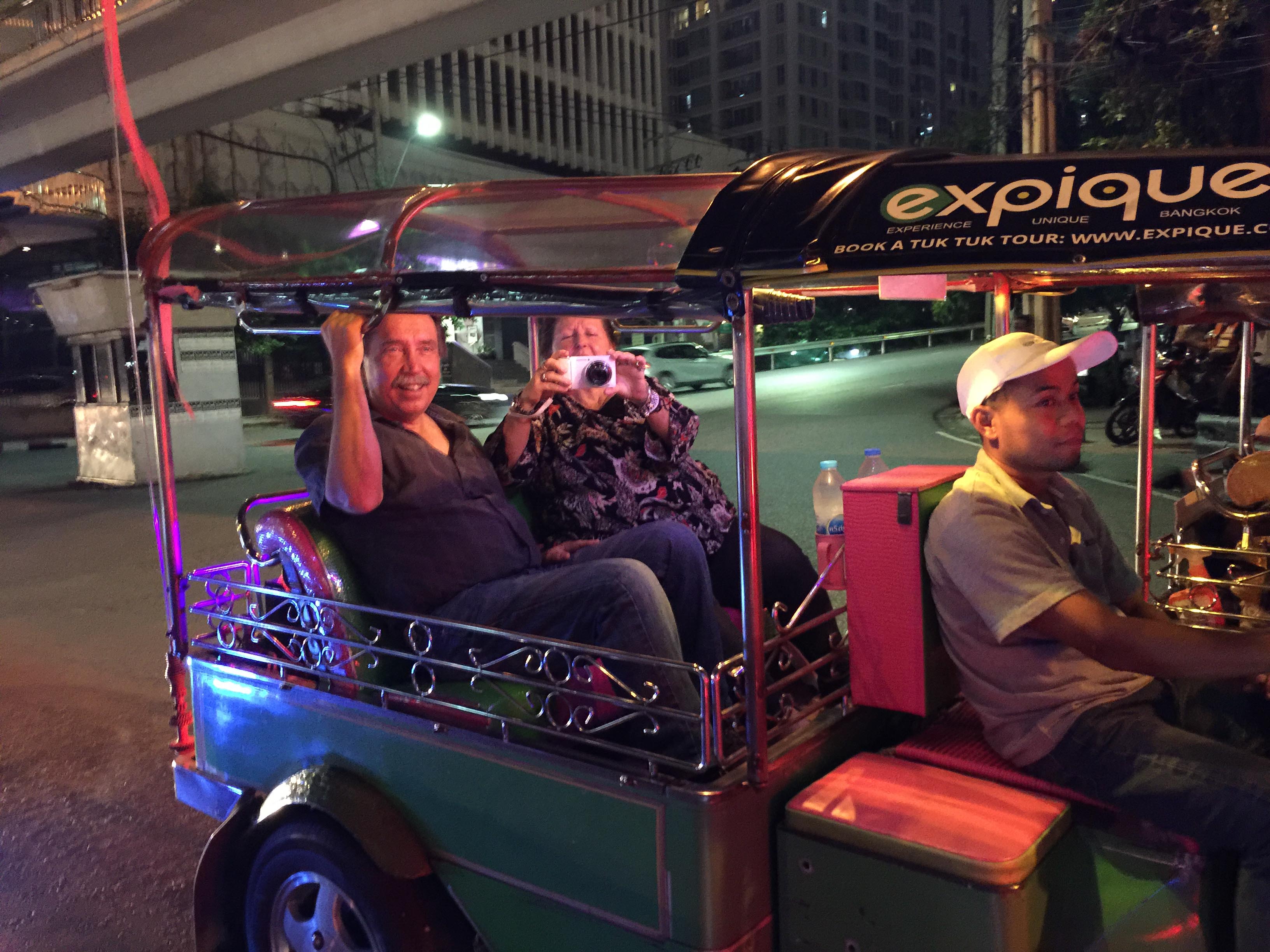 Tuk-Tuk mayhem in Bangkok