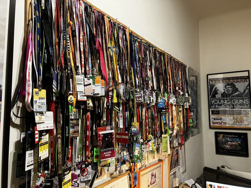 (ID: 23725) Speaking of paddock passes...  we have accumulated a few over the years!