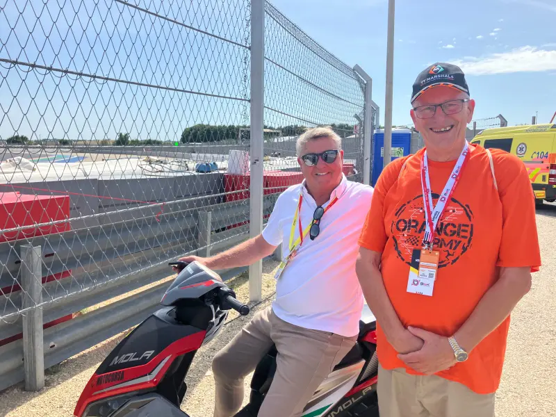 [ID: 25213] Track visit (credit: Gordon Howell (Pole Position Travel))
