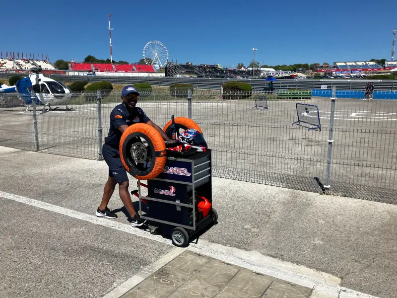 [ID: 25411] Red Bull rookies (credit: Gordon Howell (Pole Position Travel))