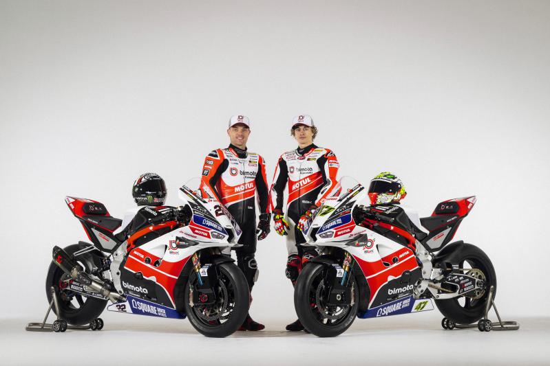 Alex Lowes and Axel Bassani in their new cool gear!